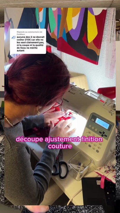 Beaucoup pensent que 215€, “c’est trop cher” pour une robe, mais 👇🏽