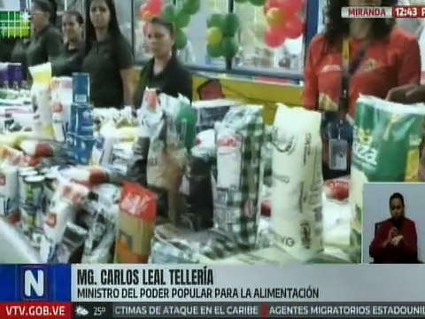 Más de 800 Ferias del Campo Soberano están desplegados para la atención de los mirandinos