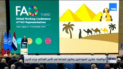 أحمد أبو الغيط: ملايين السودانيين يواجهون انعدام الأمن الغذائي وسط جحيم الحرب.