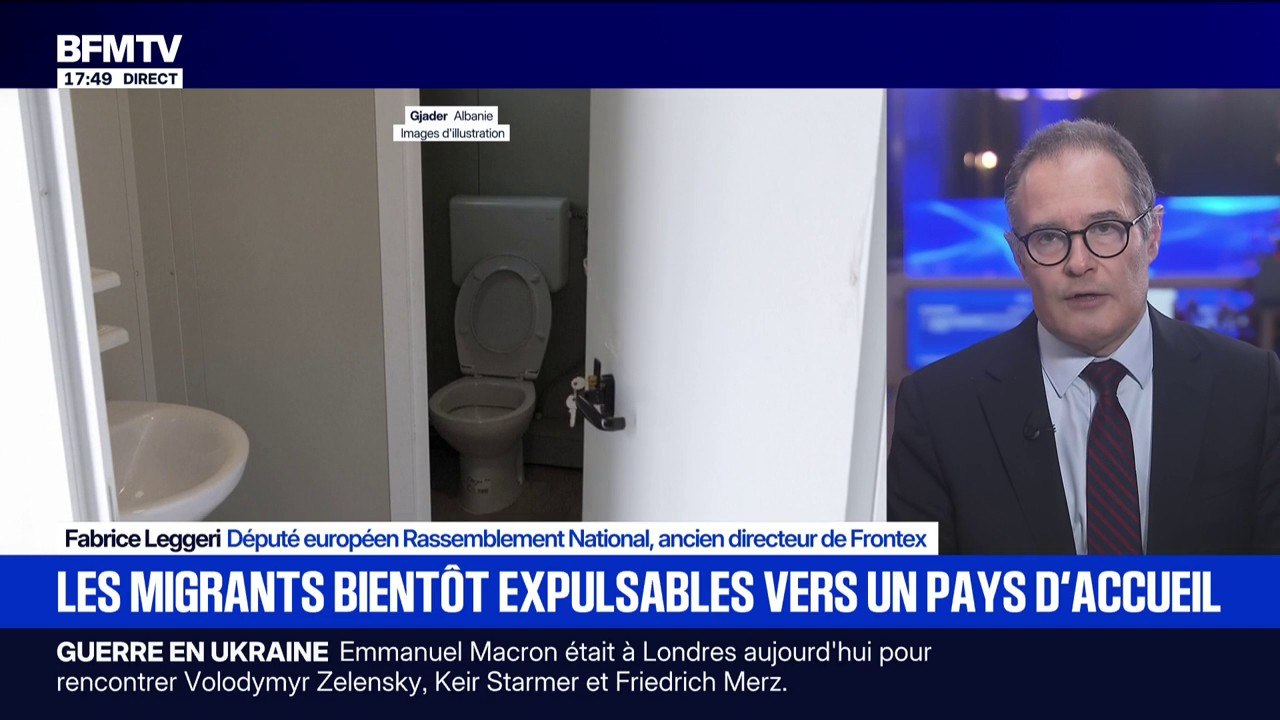 L'UE durcit sa politique migratoire: Fabrice Leggeri, député européen RN, salue la création de "hubs de retour" pour les migrants dont la demande d'asile est rejetée