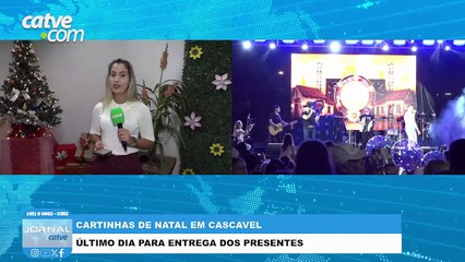 Último dia para entregar os presentes das cartinhas de natal em Cascavel