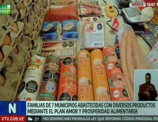 Mérida | Más de 15 mil habitantes beneficiados con alimentos de la cesta básica y proteína del mar