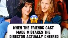 When the cast of Friends made a mistake, the director actually applauded.#celebrity #friends