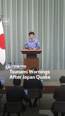 Tsunami Warnings After Japan Quake