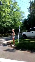 Justin Bieber Directs Traffic In The Hamptons With Hailey Baldwin -- Watch Hilarious Video