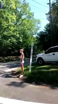 Justin Bieber Directs Traffic In The Hamptons With Hailey Baldwin Watch Hilarious Video