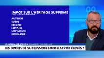 Joseph Macé-Scaron sur les droits de succession italiens et français