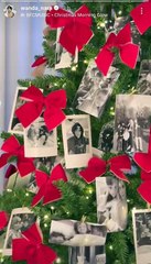 El llamativo detalle en el árbol de Navidad de Wanda Nara ¿dedicado a Mauro Icardi?