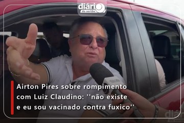 Airton Pires sobre rompimento com Luiz Claudino: ''não existe e eu sou vacinado contra fuxico''