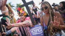 Decenas de miles protestan contra el alza de feminicidios en Brasil