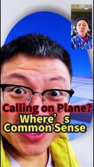 Can You Call on a Plane? Husband’s Common Sense Blind Spot Goes Viral😆