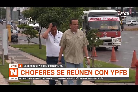 REUNIÓN DE YPFB CON CISTERNEROS: PIDEN PAGO DE SERVICIOS ADEUDADOS