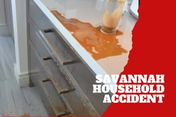 Savannah James suffers a furious household accident while LeBron James is away