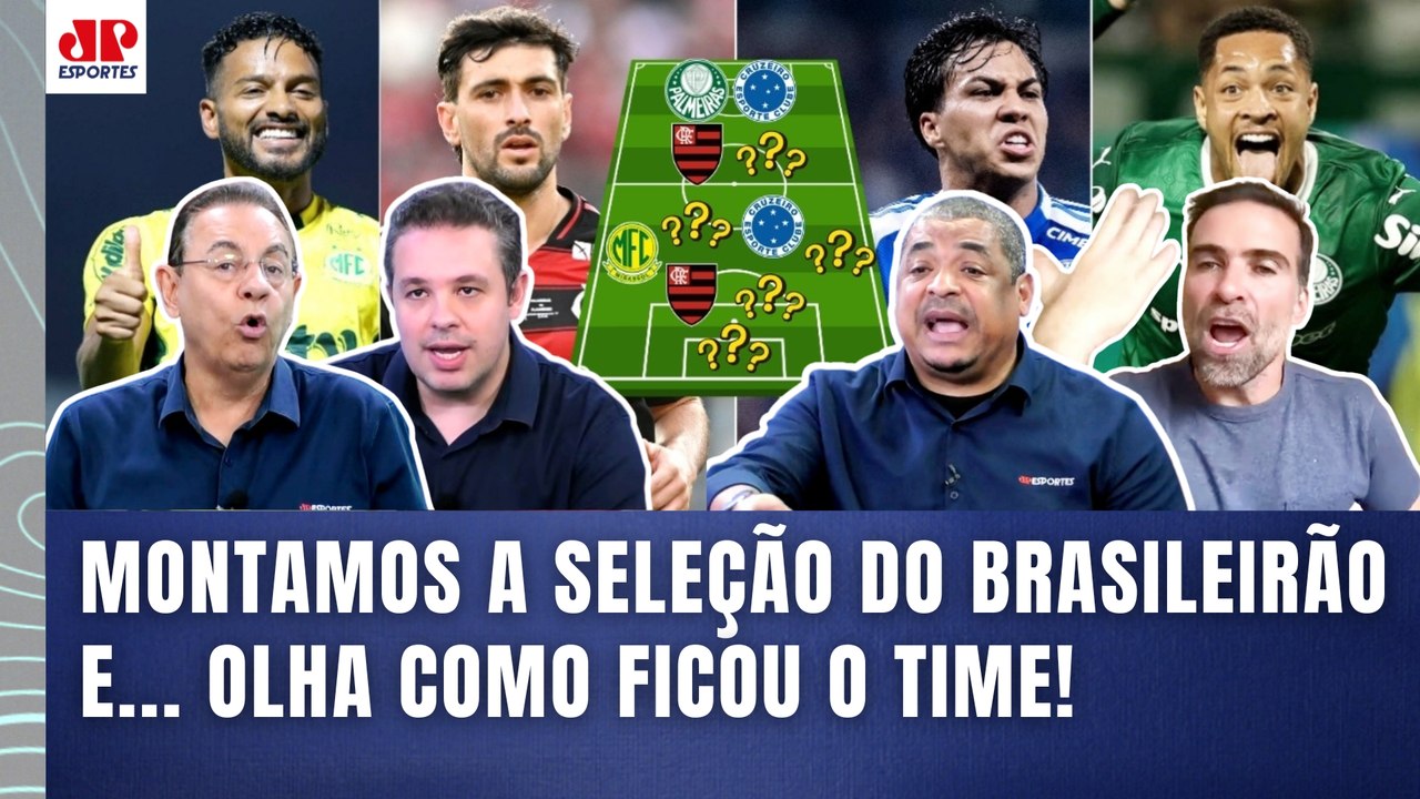 QUAL FOI A SELEÇÃO DO BRASILEIRÃO??? OLHA quais JOGADORES o Bate-Pronto ELEGEU! | FLAMENGO DOMINOU?