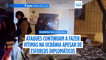 Ucrânia procura "paz digna" enquanto ataques russos continuam a fazer vítimas em solo ucraniano