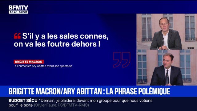 Marschall Truchot : Brigitte Macron / Ary Abittan, la phrase polémique - 08/12