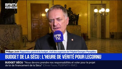 Budget de la Sécu: Phlippe Juvin, rapporteur général du budget, craint que ce dernier "augmente le déficit" de la France