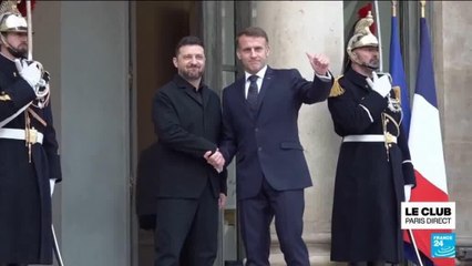 Les alliés européens reçoivent Zelensky, mis sous pression par Trump