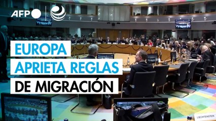 UE avala reformas más estrictas en control migratorio