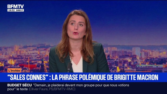 Propos polémiques de Brigitte Macron: pour Marine Tondelier (Les Écologistes), ce sont des propos gravissimes