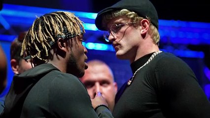 KSI & Logan Paul Throw Punches Before Jake Paul Vs Gib Fight