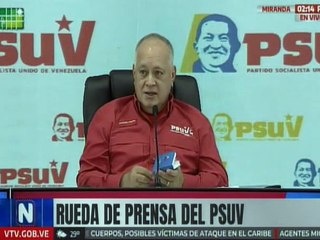 Secretario general del PSUV: Siempre vamos a rechazar cualquier injerencia y exigimos respeto