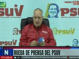 Secretario general del PSUV: Siempre vamos a rechazar cualquier injerencia y exigimos respeto