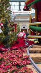 Miniature Train at the Bellagio Las Vegas | Botanical Garden