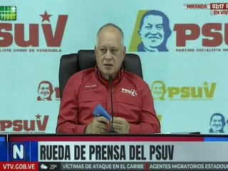 Secretario general del PSUV: Seguiremos la transición al socialismo hasta que esté consolidada
