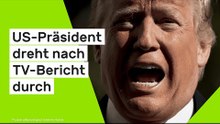 Donald Trump: "Trump-hassender Verlierer" - US-Präsident dreht nach TV-Bericht durch