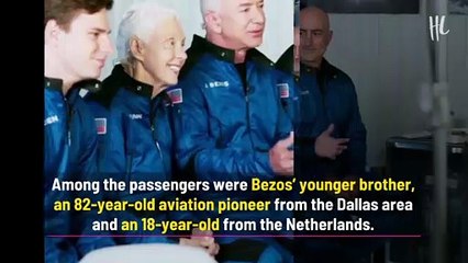 Jeff Bezos' Blue Origin Completes First Passenger Flight to Space
