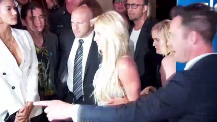 Pregnant Britney Spears Wears Nothing As She Snuggles Sweet Dog Sawyer