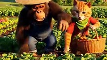 Chikki & Momo – Cute Monkey and Cat Cartoon | Funny Animal Adventure