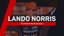 'Pretty incredible' - Lando Norris becomes F1 World Champion