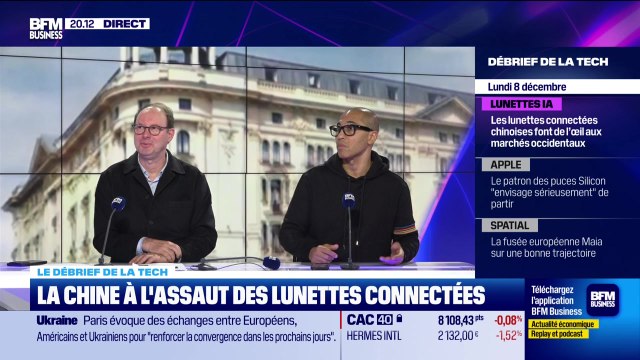 La Chine à l'assaut des lunettes connectées - 08/12