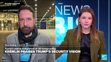 EU leader warns of US interference in Europe's affairs as Russia praises Trump's security vision