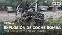 Atentado con coche bomba deja seis muertos, en Coahuayana, Michoacán