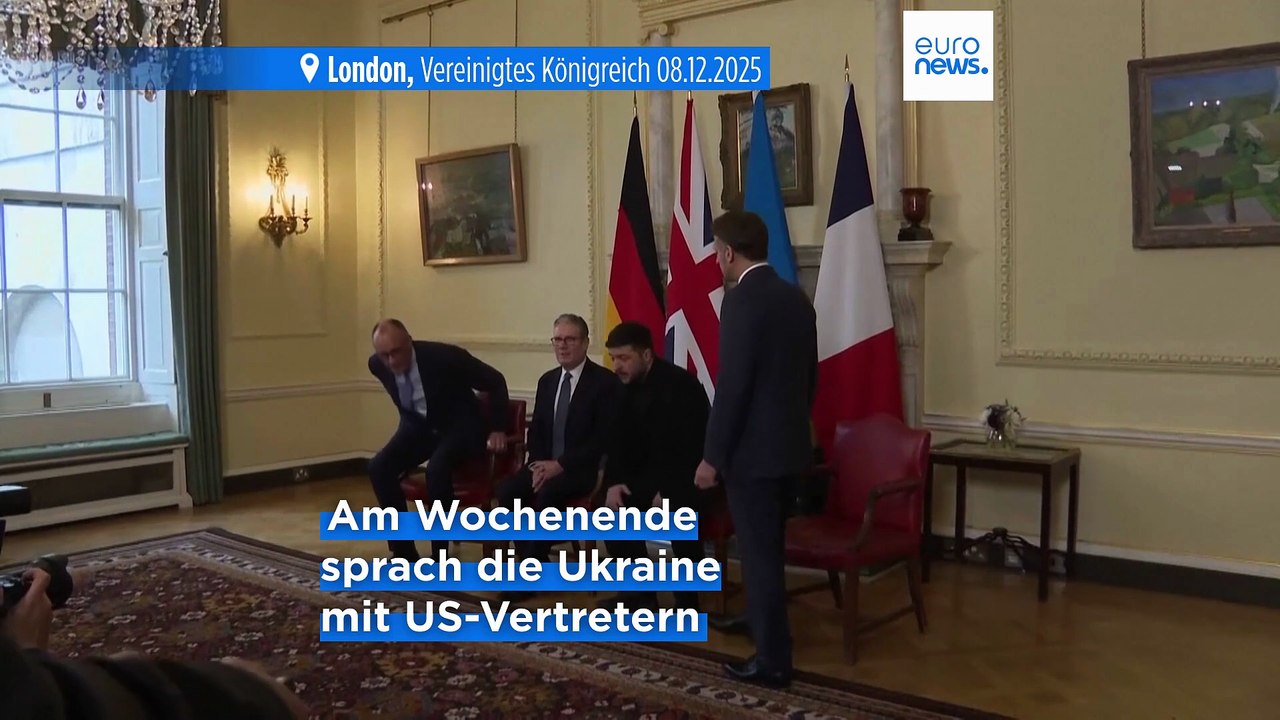 Merz skeptisch in London: Zweifel am US-Friedensplan für die Ukraine