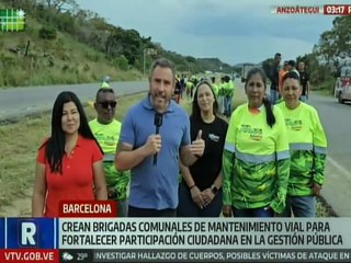 Anzoátegui | Crean Brigadas Comunales de Mantenimiento Vial para optimizar el bienestar social