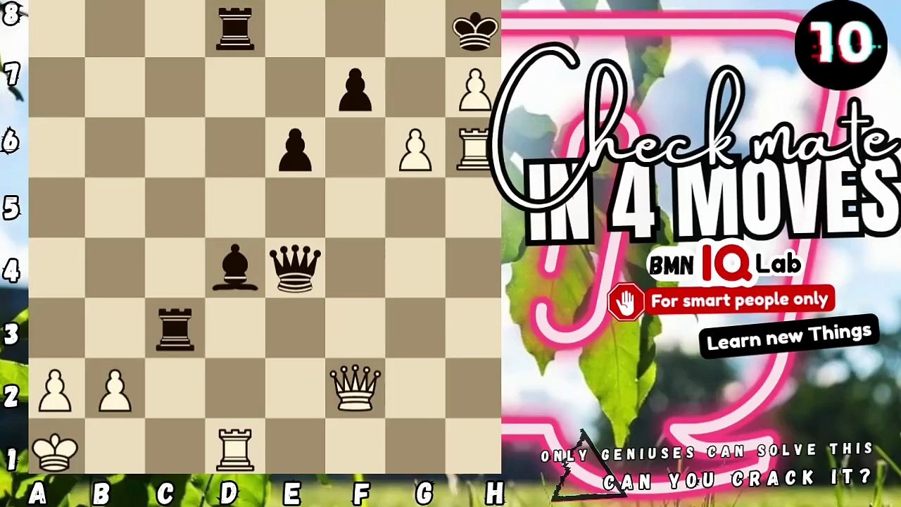 Can you checkmate in 4 moves? (P.48) (White to play)♟️