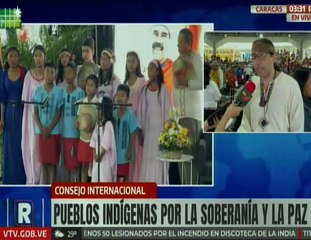 Uruguay dijo presente en el Consejo Internacional de los Pueblos Indígenas en Caracas