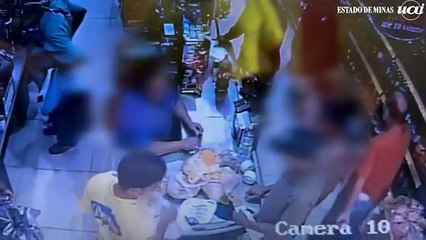 Caixa de supermercado sofre tentativa de homicídio enquanto trabalhava em MG