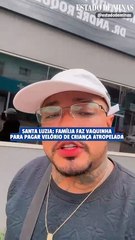 Família faz vaquinha para pagar velório de criança atropelada em Santa Luzia