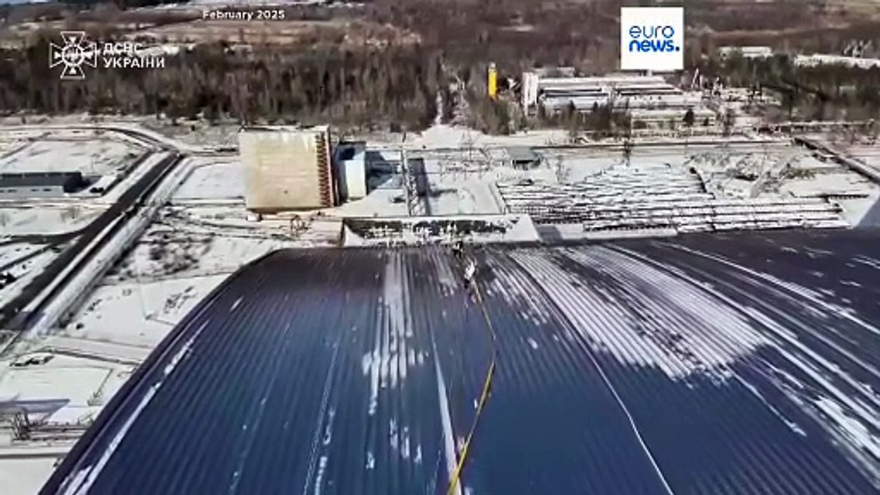 Shield protecting Chernobyl nuclear power plant no longer blocks radiation, IAEA says