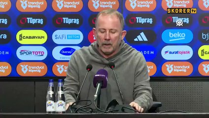 Sergen Yalçın'dan maç sonu hakem tepkisi: Özeleştiri yapmalılar