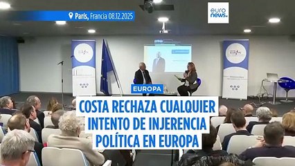 António Costa dice que Europa no aceptará injerencias políticas de Estados Unidos