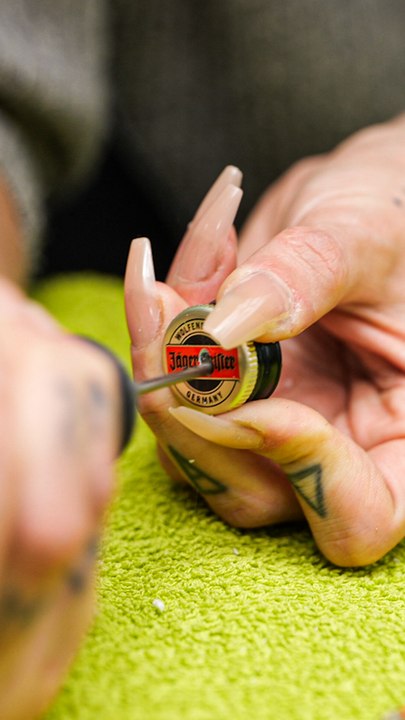 Sparkling Lanterns from Mini Bottles ✨