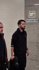 Adli kontrol şartıyla serbest bırakılan Zorbay Küçük, adliye çıkışı görüntülendi