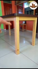 ENSAMBLE DE MADERA CON DOBLE ESPIGA Y DOBLE CAJA PARA AMARRE MUY FUERTE - Luis Lovon