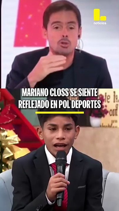 Mariano Closs envía saludo a Pol Deportes en vivo a través de ESPN.